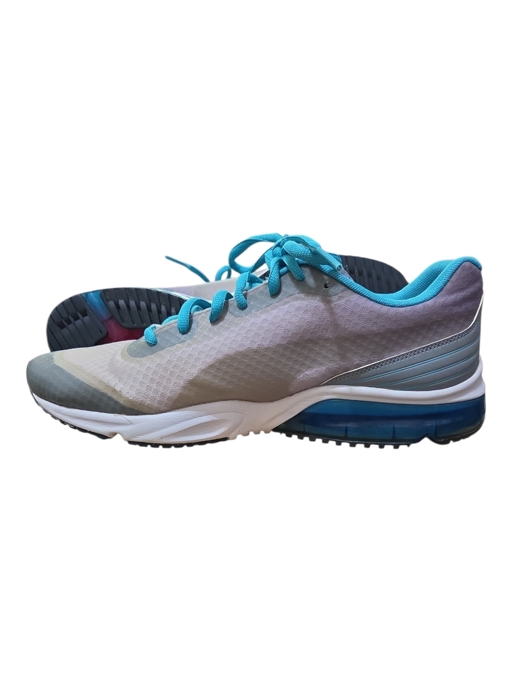 Puma Teal and Gray Running Shoes Size 13 - Picture 9 of 14